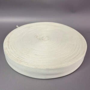 Уценка -Тесьма окантовочная (лямовка) 30мм/100м тип 4 белый Уценка -Тесьма окантовочная (лямовка) 30мм/100м тип 4 белый