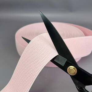 1м. Резинка поясная, манжетная - 6см - персиковый