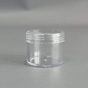 Баночка для хранения Ø36 мм, h -31 мм, объем - 20 мл - прозрачная