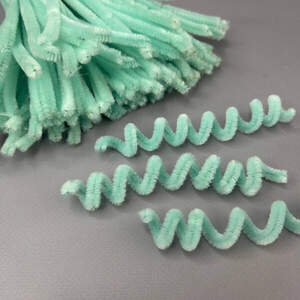 Пушистая проволока (синель) 30см - мятный