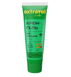 Крем-гель от комаров Extravel Classic, 60 мл