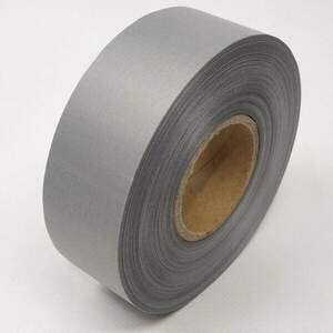 Лента светоотражающая серая 3,5см х 100м