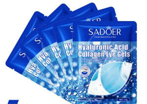Патчи под глаза с коллагеном и гиалуроновой кислотой Sadoer, 7,5г