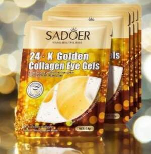 Патчи под глаза с коллагеном и золотом 24К Sadoer, 7,5г