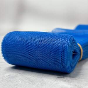 Регилин (кринолин) 80мм (8 см) синий (моток-18м)