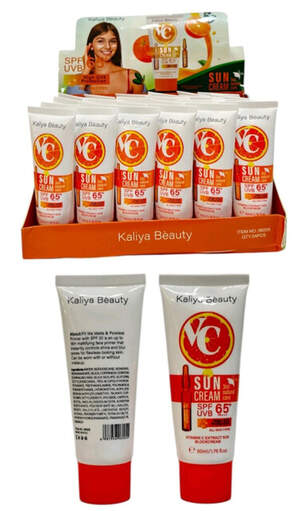 Солнцезащитный крем Kaliya Beauty SPF65, 50 мл