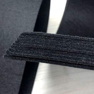 2 мм - Фетр плотный, 40х60 см, цвет - черный С61