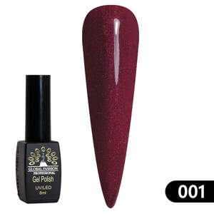 Гель-лак Black Elite 001, Global Fashion 8 мл
