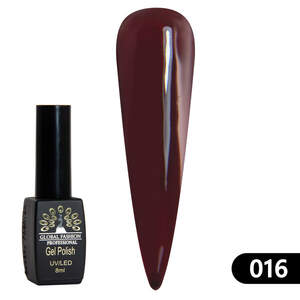 Гель-лак Black Elite 016, Global Fashion 8 мл