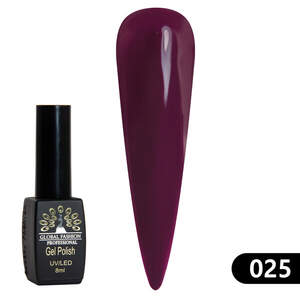 Гель-лак Black Elite 025, Global Fashion 8 мл