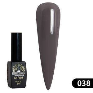 Гель-лак Black Elite 038, Global Fashion 8 мл