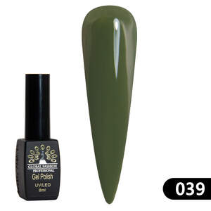 Гель-лак Black Elite 039, Global Fashion 8 мл