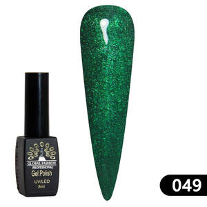 Гель-лак Black Elite 049, Global Fashion 8 мл