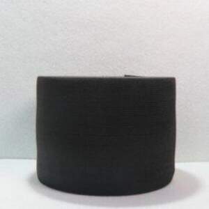 Широкая бельевая резинка для одежды Sindtex черная 8 см х 22,5 м Широкая бельевая резинка для одежды Sindtex черная 8 см х 22,5 м