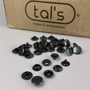 Кнопка #61 (киевская) 15мм Блэк Никель (720шт) Tals (00246) Кнопка #61 (киевская) 15мм Блэк Никель (720шт) Tals (00246)