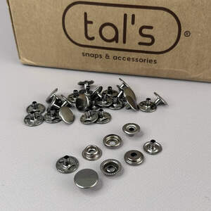 Кнопка #61 (киевская) 15мм Никель (720шт) Tals (00246) Кнопка #61 (киевская) 15мм Никель (720шт) Tals (00246)