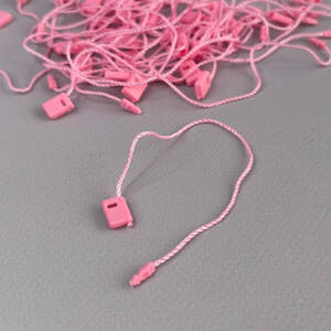 Микропломба черная 1000шт - розовый Микропломба черная 1000шт - розовый