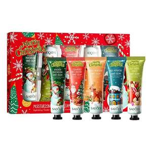 Подарочный набор кремов для рук Sadoer с фруктовыми экстрактами 5в1 Подарочный набор кремов для рук Sadoer с фруктовыми экстрактами 5в1