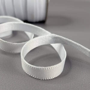 Туннельная лента полиэстр Ø 1 см, - Белая Туннельная лента полиэстр Ø 1 см, - Белая
