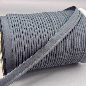 Кант хлопковый 50 полиэстер - свинцовый (311)