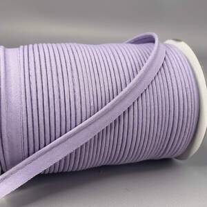 Кант хлопковый 50 полиэстер - сиреневый (166)