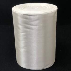 Лента атласная 10 см. # 042 Айвори