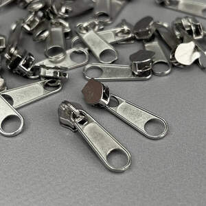 Бегунок Тип 5 для рулонных молний, никель