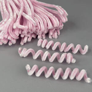 Пушистая проволока (синель) 30см - светлая сирень Пушистая проволока (синель) 30см - светлая сирень