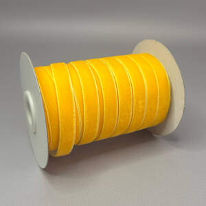 Бархатная лента декоративная 1 см 20 м - # 8508