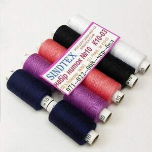 Набор # 03 - Нитки джинсовые, высокой прочности #10