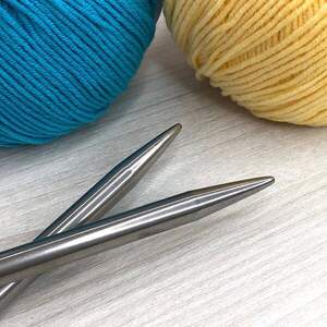 3 мм, желтые круговые спицы на тросике 100см Sultan 3 мм, желтые круговые спицы на тросике 100см Sultan