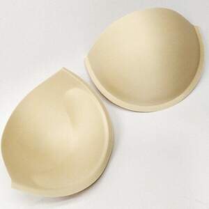 Корсетные чашки балконет #90 бежевые