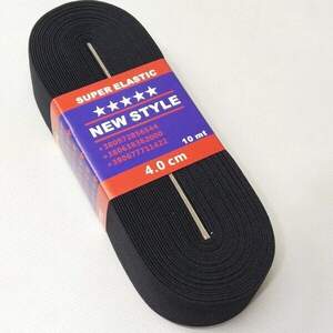 Резинка турецкая NewStyle 4см Черная Резинка турецкая NewStyle 4см Черная