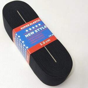 Резинка турецкая NewStyle 5см Черная Резинка турецкая NewStyle 5см Черная