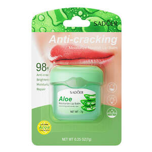 Бальзам для губ с экстрактом алоэ Sadoer, 7г Бальзам для губ с экстрактом алоэ Sadoer, 7г