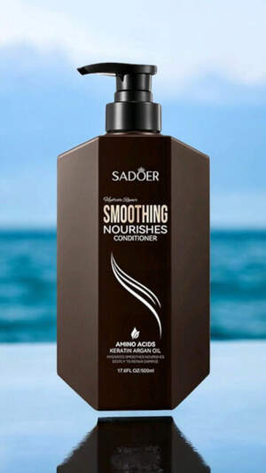 Кондиционер для волос с аргановым маслом и кератином Sadoer, 500 мл