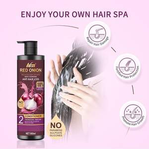 Кондиционер против выпадения волос с экстрактом лука Nary Red Onion, 900мл