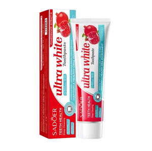 Отбеливающая зубная паста с гранатом Sadoer Ultra White, 100г