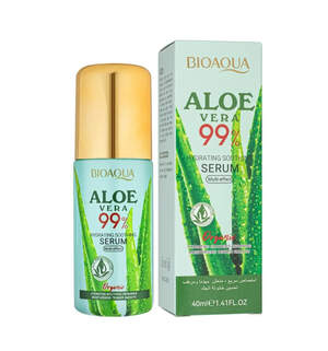 Увлажняющая сыворотка для лица Bioaqua Aloe Vera 99 с экстрактом алоэ вера, 30мл