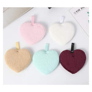 Хлопковый спонж для умывания Сердечко Хлопковый спонж для умывания Сердечко