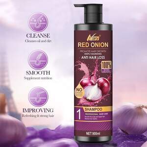 Шампунь против выпадения волос с экстрактом лука Nary Red Onion, 900мл Шампунь против выпадения волос с экстрактом лука Nary Red Onion, 900мл