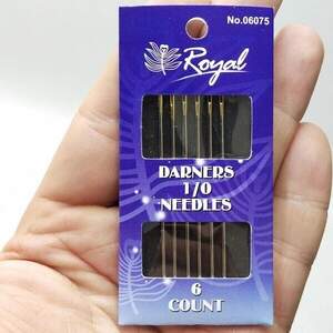 Иглы 6шт 1/0 для ручного шитья Sindtex (06075) Иглы 6шт 1/0 для ручного шитья Sindtex (06075)