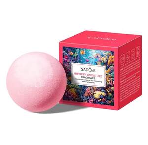 Парфюмированная солевая бомбочка для ванны Botanical Extract Sadoer, 100г