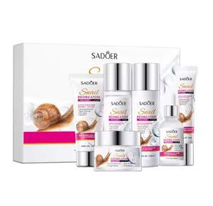 Подарочный набор уходовой косметики 6в1 Sadoer Snail Reorganize Collagen Anti-aging