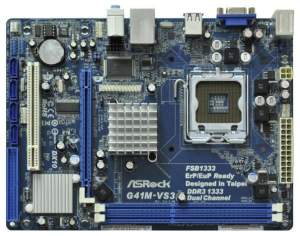 Материнская плата AsRock (G41M-VS3) Материнская плата AsRock (G41M-VS3)