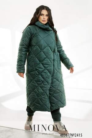Куртка №2415-Зелений