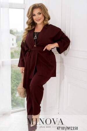 Костюм №2350-Бордо