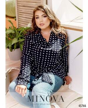 Сорочка №1056-Темно-Синій