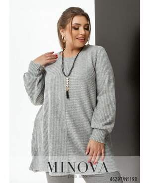 Туніка №198-Сірий
