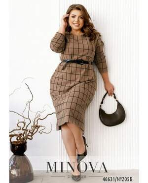 Сукня №205Б-Бежевий